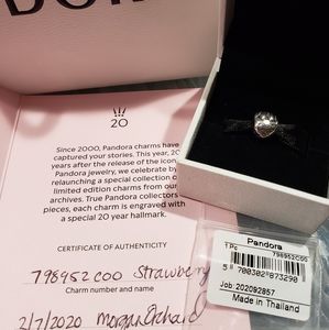 Firm!Last one!Pandora 20th anniversary strawberry